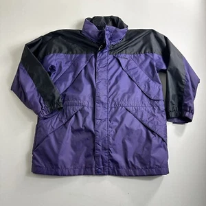 LL Bean Girls Kids Purple Winter Jacket Ski Coat Large 14 16 Hooded Outdoor - Picture 1 of 9