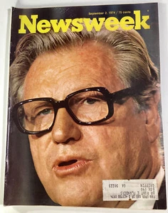 Newsweek Magazin 1974 seltene Anzeigen Rockefeller Ford Honda Cyprus Kaddafi NFL Austin - Bild 1 von 24
