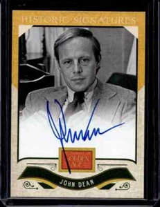 2012 Panini Golden Age John Dean Historic Signatures Auto #JD Athletics - Picture 1 of 2
