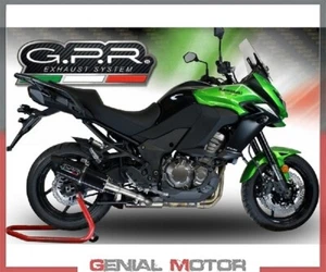 Tubo de Escape GPR FURORE EVO4 NERO Aprobado KAWASAKI VERSYS 1000 I.E. 2017 2018 - Imagen 1 de 6
