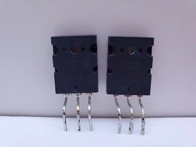 Original Toshiba TTA-0002 TTC-0002 transistors Pair - Image 1 of 2