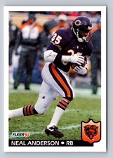 1992 Fleer Football Series - 1-250 - Pick a card