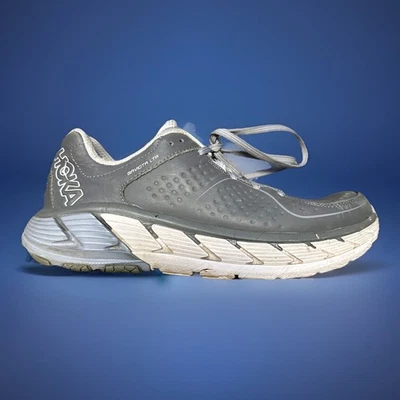 Hoka Gaviota LTR Grey Leather  Women's Size 9 Running Trainer - Image 1 of 4