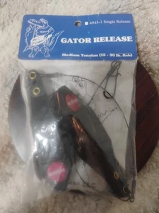 2 Invader Gator Downrigger Fishing Tension Release Clip & Walker Medium 15-30lb - Bild 1 von 11