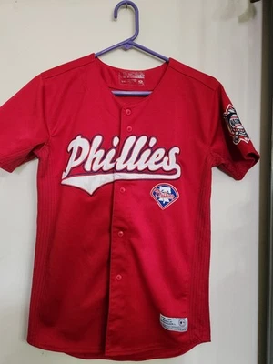  Футболка Phillies Ryan Howard No6 MLB True Fan Series красная молодежная L  - Изображение 1 из 3