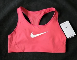 NIKE VICTORY SHAPE WOMEN HIGH SUPPORT SPORT TRAINING  BRA ASTER PINK# 548545-NWT - Picture 1 of 5
