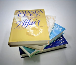 Amanda Quick Lot of 4 Historical Romance Books FIRST EDITIONS Hardcover - Picture 1 of 15