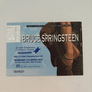 Bruce Springsteen - Glasgow - Original concert ticket stub 1993 - Picture 1 of 2