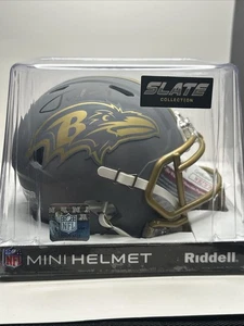 Justin Tucker Baltimore Ravens Signed Mini Helmet Slate JSA COA - Picture 1 of 6