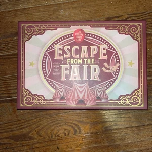 Escape From The Fair by Professor Puzzle Escape Room Game Ages 12+ Mystery used - Picture 1 of 3
