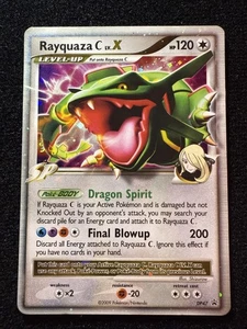 Pokemon Rayquaza C LV.X DP47 Black Star Promo Holo Rare NM 2009 - Bild 1 von 2