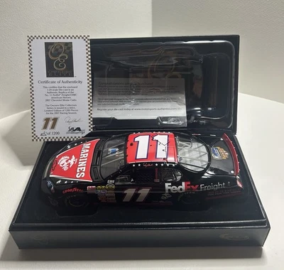 RARE! 92 Of 1200 MARINES 2007 Denny Hamlin Monte Carlo FedEx/ American Heroes - Image 1 of 4