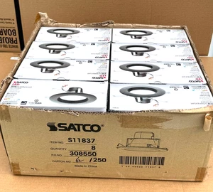 8 Pack Satco S11837 LED Downlight Retrofits 9W - Picture 1 of 4