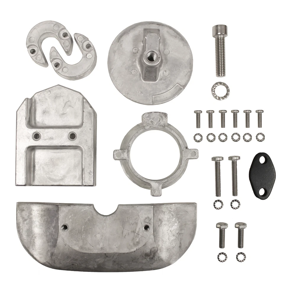 Tecnoseal Anodensatz Aluminium für Mercruiser Alpha One Generation 2 Anoden Kit - Bild 1 von 1