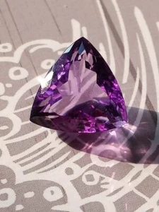 $500 Natural Purple Amethyst 12X12 Trillion - Picture 1 of 3