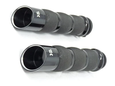 KHROME WERKS EDGE BILLET AVON AIR CUSHION HAND GRIPS HARLEY DAVIDSON 2008-UP FBW - Image 1 of 4