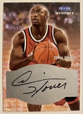 1999-00 Fleer Mystique Dion Glover Fresh Ink Autograph RC SP Rookie Auto GT U
