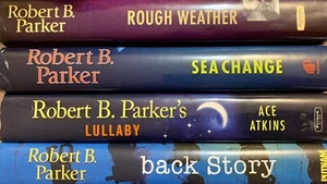 lot (4 hc/dj) SPENSER series Robert B. Parker 1st ed - Imagen 1 de 3