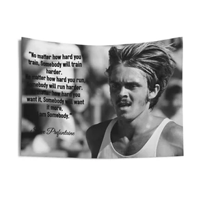 Steve Prefontaine Quote Tapestry, I am Somebody Tapestry, Long Distance Runner - Picture 1 of 1