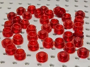 Lego Placa Redonda 1x1 [4073] Trans Rojo x200 - Imagen 1 de 15