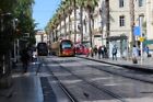 PHOTO  FRANCE TRAMS MONTPELLIER GARE SAINT-ROCH 2 CARS