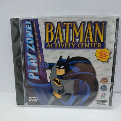 Vintage Batman Activity Center PC/MAC CD Rom Brand New Sealed - Image 1 of 4