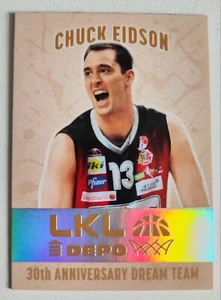 2023-24 H&C LKL Basketball 30th Dream Team Legend Chuck Eidson Rytas Card - Picture 1 of 2