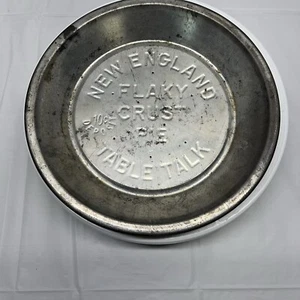 Vintage New England Table Talk Flaky Crust Kuchenform, 9 1/2" - Bild 1 von 5
