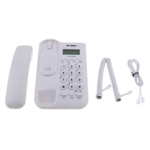 Baoblaze Wall Mounted Telephone Speed Dial Wall Telephone Call Search Non-interf - Photo 1/4