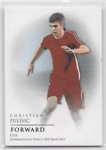 2018 FUTERA WORLD FOOTBALL UNIQUE BASE Christian Pulisic #85 - Picture 1 of 1