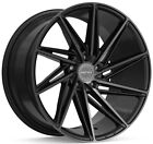 Alloy Wheels 20" Inovit Turbine 2 Black Polished Face For Audi S6 [C8] 18-22