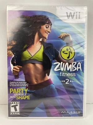 Zumba Fitness 2 (Nintendo Wii, 2011) Sin Cinturón Nuevo Precintado Foto 1 de 4