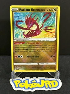 Pokémon TCG Radiant Eternatus Crown Zenith 105/159 Holo Radiant Rare - Picture 1 of 1