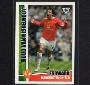 RUUD VAN NISTELROOY 2005 Merlin's Premier Stars Soccer Card MANCHESTER UTD 136 - Picture 1 of 2