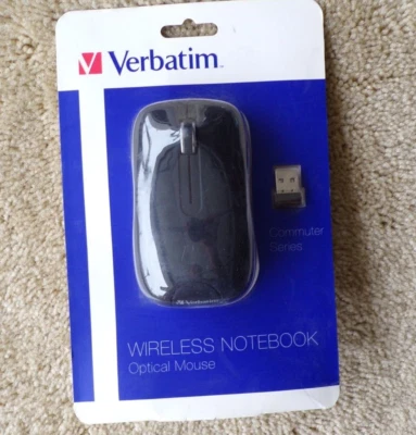 Verbatim 99765 Commuter Series Wireless Notebook Optical Mouse Matte Black @a13 - Image 1 of 4