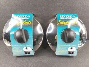 2 Revere Ware Nonstick Independence Colander Cover Lid Fits 2 1/2 & 3 1/2 Qt NEW - Picture 1 of 12