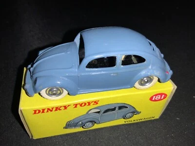 Dinky Toys 181 Volkswagen escarabajo en caja Foto 1 de 4
