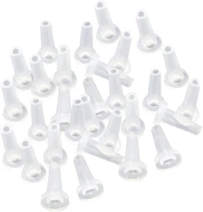 30 Pcs Silicone Stems Replacement for Mini Figurine Fits Nora Fleming Dishes Sil - Picture 1 of 12