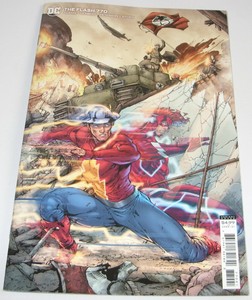 The FLASH No 770 DC Comic From July 2021 Limited Card Stock Variant Booth Cover