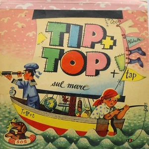 libro animato pop up tip top tap sul mare mondiali edizioni 1965 favola fiaba - Imagen 1 de 14