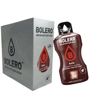 (73,84 €/kg) 24x9g Bolero Getränkepulver Instant Kola Sticks zuckerfrei Vegan - Bild 1 von 3