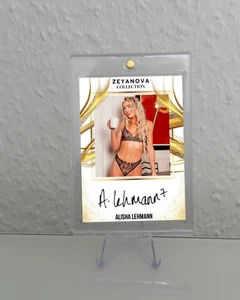Alisha Lehmann Trading Card Autograph Fanart Signature Auto limited - Bild 1 von 1