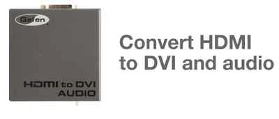 GEFEN EXT-HDMI-2-DVIAUD-CO HDMI to DVI AUDIO ADAPTOR CONVERTER - Image 1 of 4