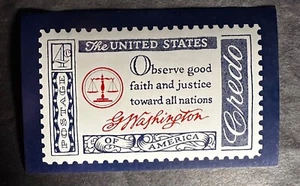 USA 1976 STAMP ON STAMP ON POSTCARD STAMPS ON STAMPS WASHINGTON MNH -P16610-1 - Picture 1 of 1
