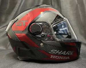5% de descuento TIBURÓN con PEGATINAS HONDA Spartan GT Pro RITMO Casco de Motocicleta de Carbono - Imagen 1 de 5