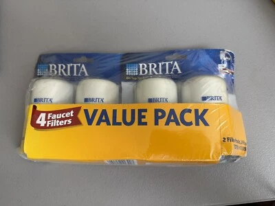 2X Brita Faucet Replacement Water Filter 2 Pack Models FF-100 & OPFF-100 4 Total - Image 1 of 4