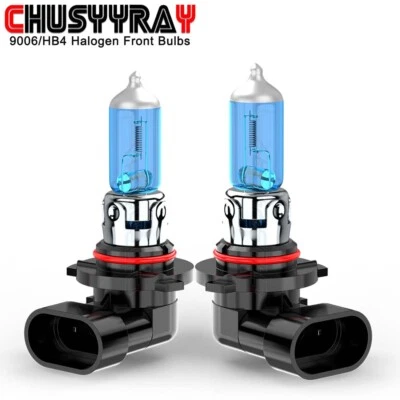 2 piezas 12V Coche 9006 HB4Super Blanco Faro 110W 5000K Bombilla Lámpara Halógena Foto 1 de 4