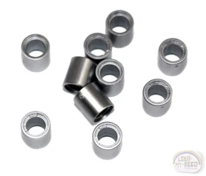 LEGO Technic - 10 x Pin Connector Round - 1L - Met Silver - Spacer - New - 18654 - Picture 1 of 3