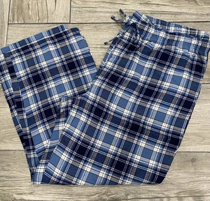 Sonoma The Flannel Pajama Pant Lounge Pants Men's Big & Tall Sizes 3XLT Blue - Picture 1 of 6