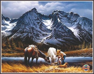 Vaquero y Vaquera 415 Gráfico Contado Punto de Cruz Patrón Costura Artesanía - Imagen 1 de 5